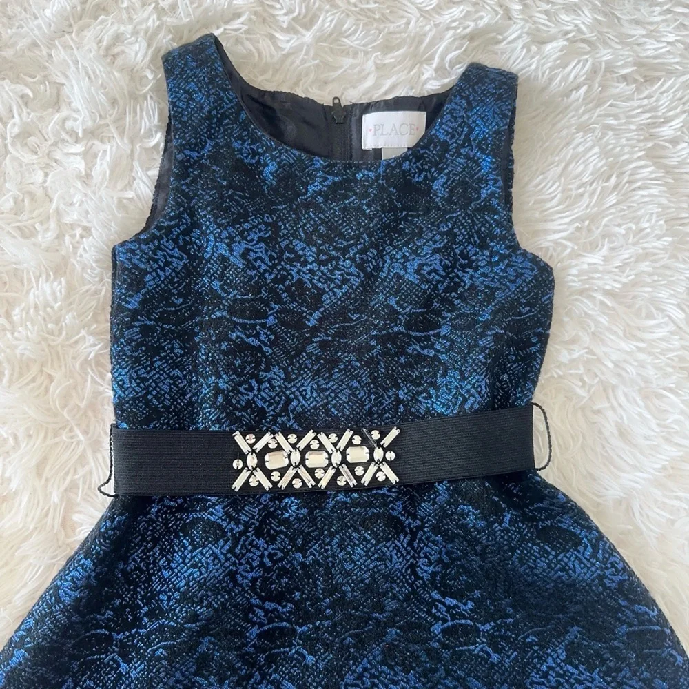 The Children's Place Blue Fit and Flare Cocktail Dress 👗